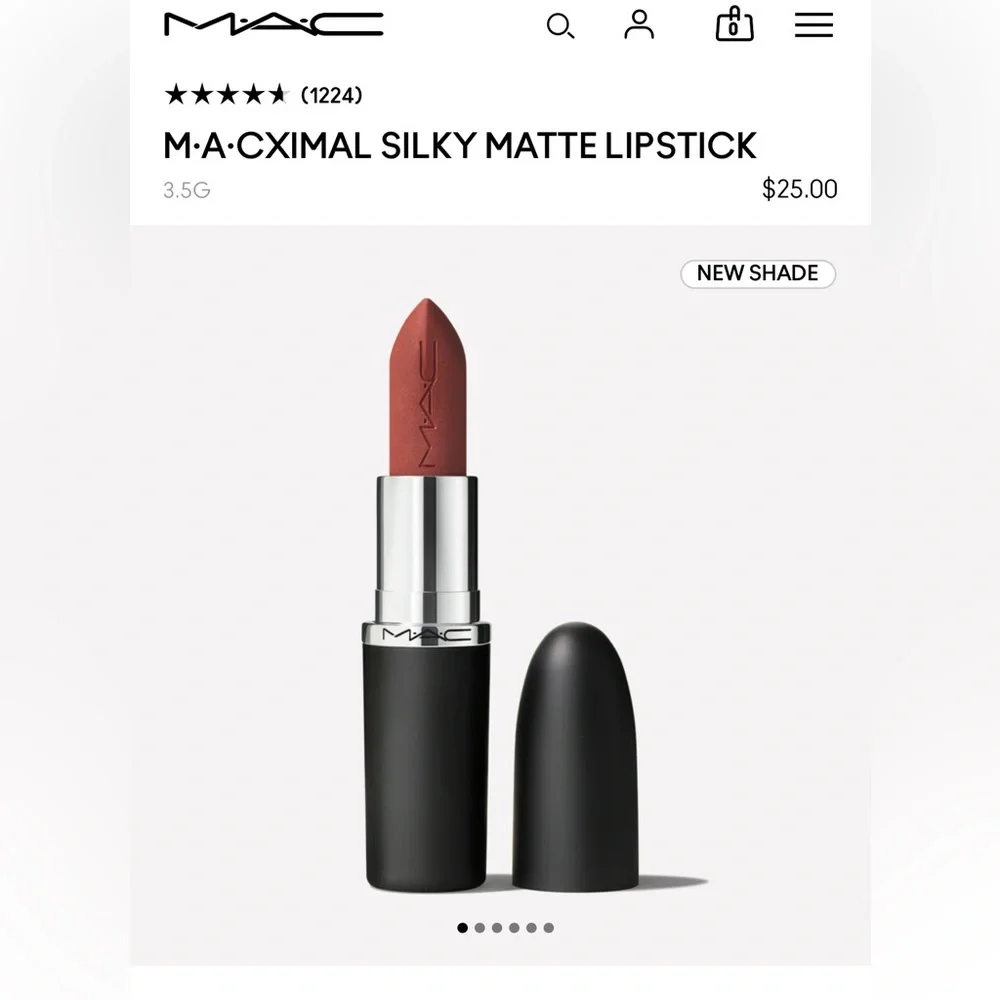 MAC Cosmetics Macximal Silky Matte Lipstick in Shade Unbothered